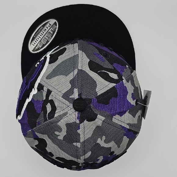 Baltimore Camo Snapback Hat - Picture 3 of 4